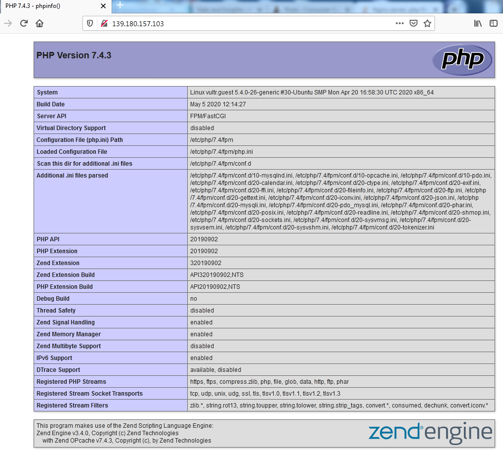 download php info file